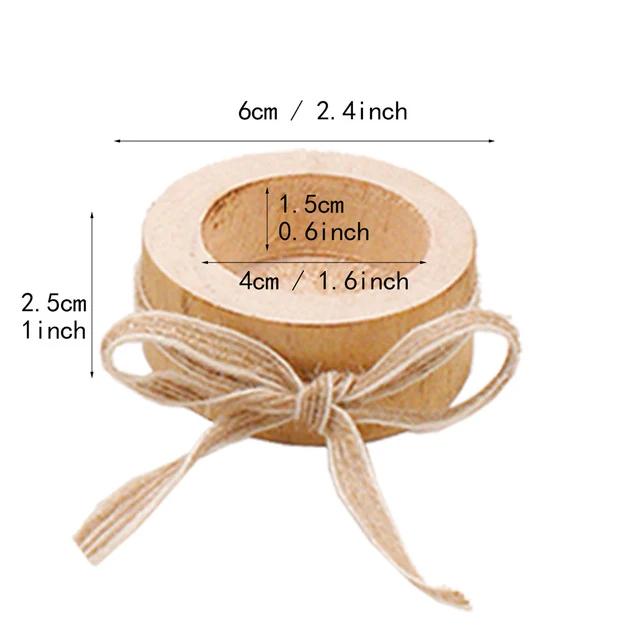 Новый деревянный подсвечник, круглый подсвечник, украшение стола, поднос для цветочного горшка, сделай сам, деревенские украшения для свадьбы, рождественской вечеринки