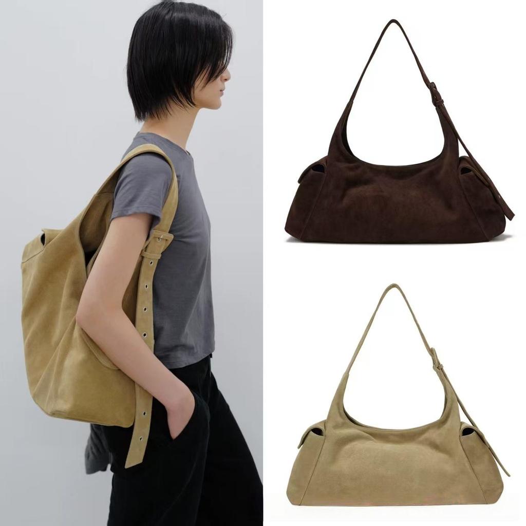 European & American Trendy Unisex Crossbody Suede Bag - Large Capacity, Korean Niche Design.