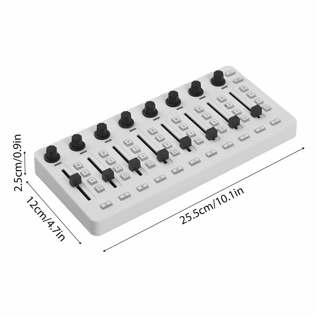 SMC-Mixer W/ Multi-Device Support | Studio & Live Wireless Mixer Controller | Rechargeable MIDI Hub for Electroacoustic I