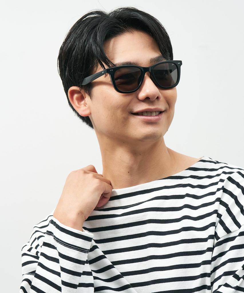 Солнцезащитные очки Оснащены поляризованными поляризованными УФ-защитой от УФ-лучей со скоростью или для для моды [Zoff] в стиле «веллингтон» (черный) функция, защита, 99,9%