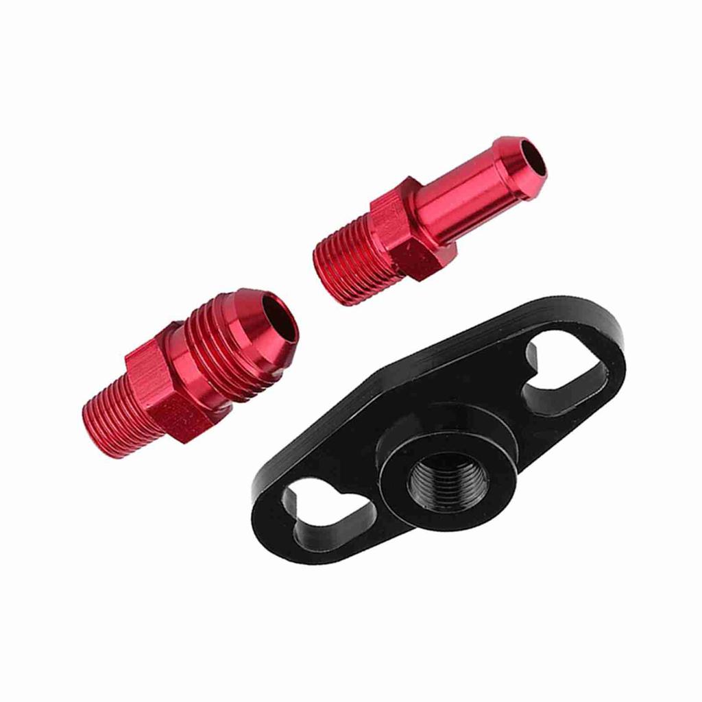 Car Fuel Rail Pressure Regulator Adapter Perfect Matching with Fittings for Toyota Nissan