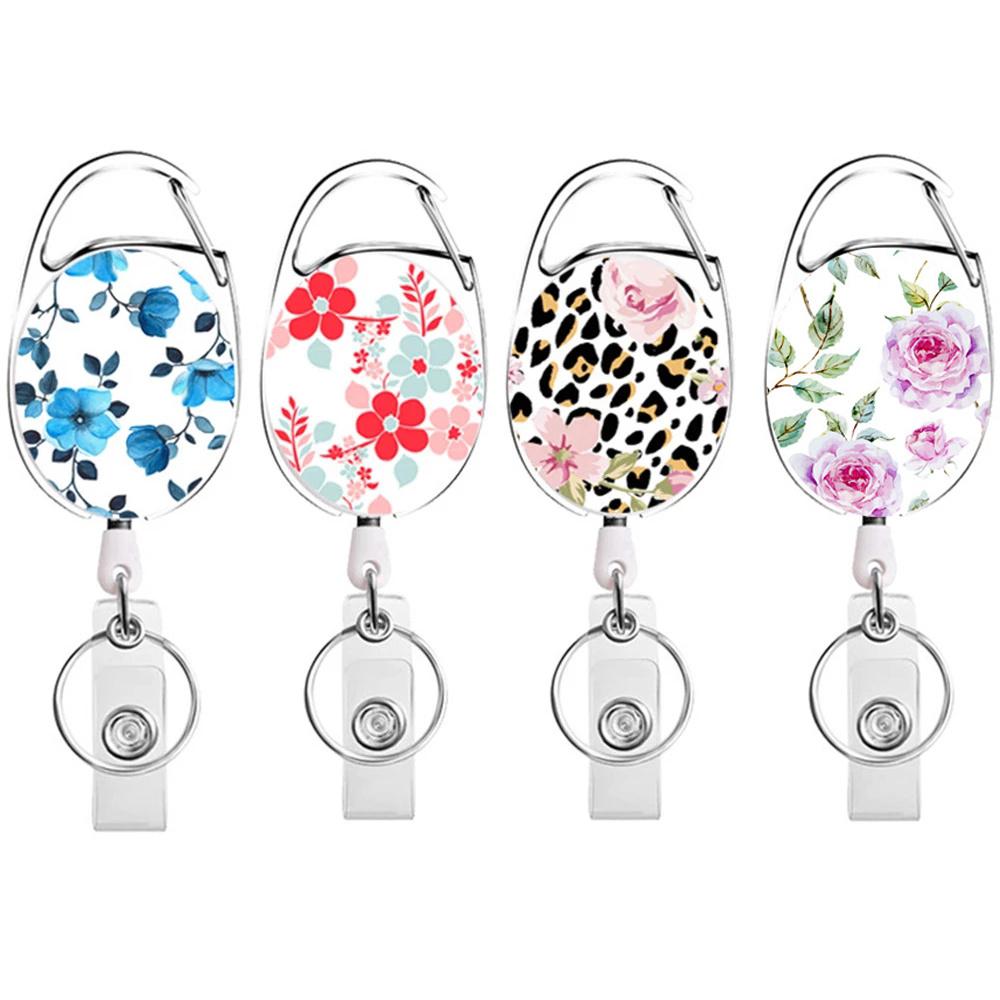 Держатель Держатель для карт Зажим Зажим для бейджа Зажим для бейджа медсестры врача Держатель для ID-бейдж Ключница Выдвижной бейдж