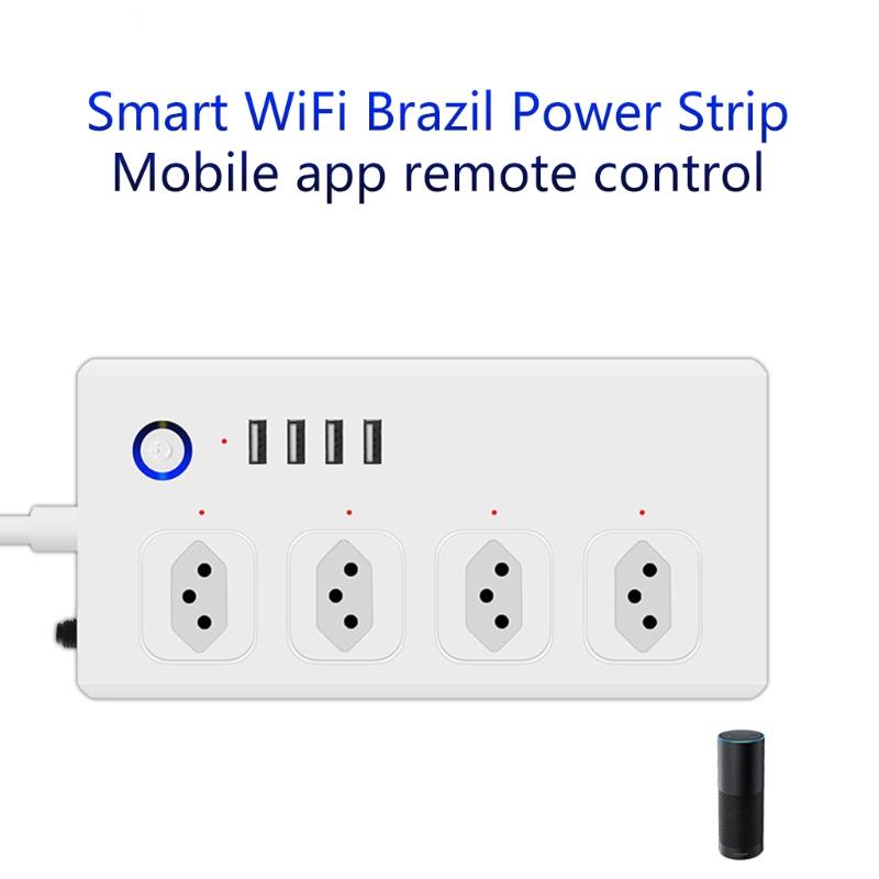 Professional Power with 4 Outputs 4 Ports USB Home Office Wifi Remote Control Power for t Wireless Outpu