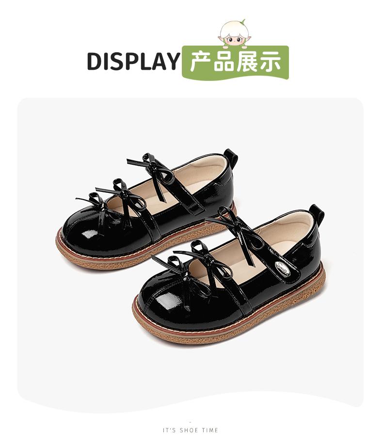 Children's Leather Shoes Spring New Collection, Girls' Lolita Princess Leather Shoes