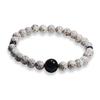 Approximately 6mm Starry Bodhi Bracelet, Natural Obsidian Prayer Beads, New Year's Bracelet, Men's and Women's Rosary, Natural Stone Amulet,