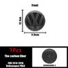 EPYFH1 1pc VW ABS 119mm 111mm Car Front Head Hood Bonnet Logo For Volkswagen Polo 6 2014 2015 2016 2018 2017 Rear Trunk Badge Accessory
