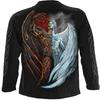 Spiral Direct Unisex Adult Divided Soul Long-Sleeved T-Shirt