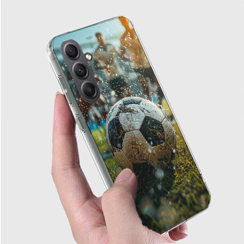 Football Field Phone Case for Samsung A16 A26 A36 A56 A17 A37 A57 A07 A06 A02S A03 A04S A05S Galaxy Note 20 10 A50S A71 A51 A31