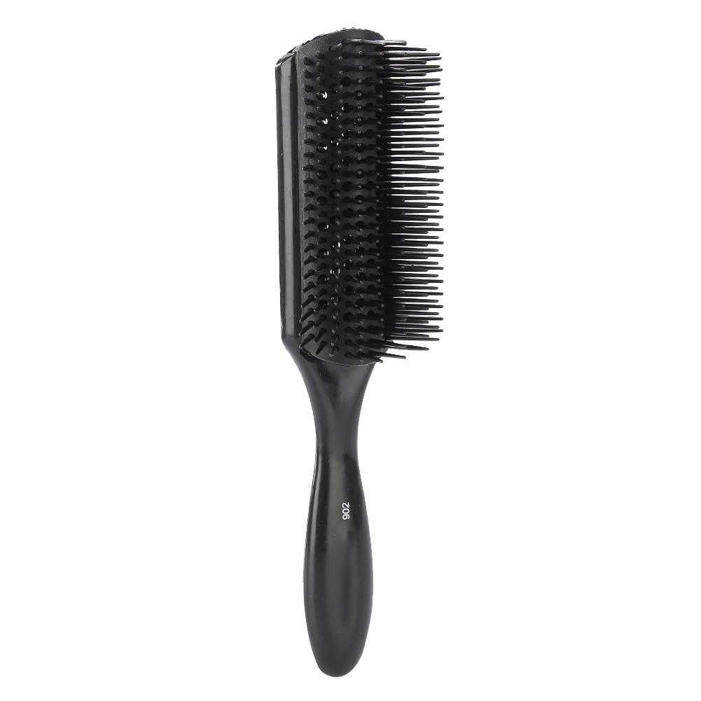 Расческа для укладки волос Парикмахерская расческа для укладки волос Nine Row Curly Hairstyle Massager Антистатическая салонная расческа