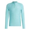 Adidas Mens Gym+ Quarter Zip Training Pullover