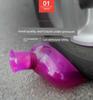 Thickened Water-Filled Hot Water Bottle Pvc Rubber Large Transparent Hot Compress Bag for Women Old-Fashioned Water-Filled Hand Warmer Bag Hot Water