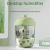 Silent USB Desktop Humidifier for Office, Bedroom, or Home - Large Capacity & Compact Design