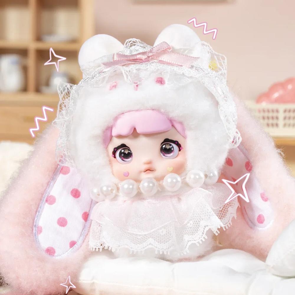 Плюшевая игрушка-кролик Nommi Sweet Heart, слепой бокс, модный, мягкая, набитая, животное, украшение, таинственный подарок для девочек, подлинная, модная игрушка