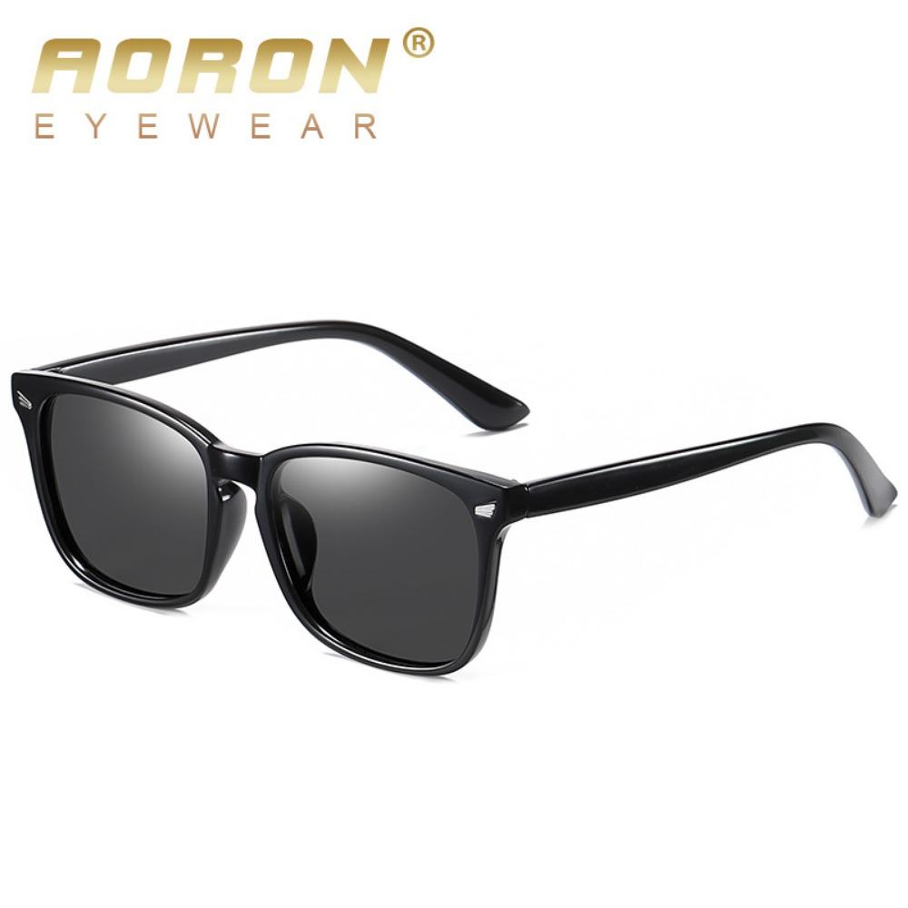 aoron Square Men's and Women's Polarized Sunglasses, Fashionable Colorful Sunglasses, Driving Night Vision Goggles