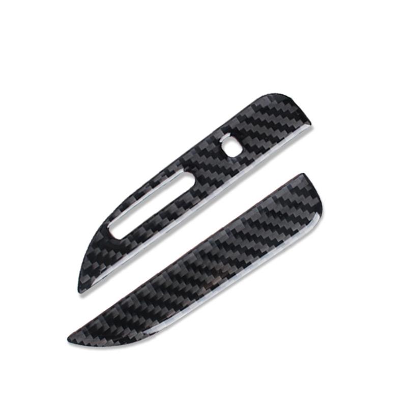 Наклейки на рамку панели переключения передач из углеродного волокна для Ford Mustang 2015-автомобильные аксессуары, автомобильные наклейки