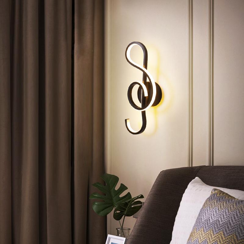 Bedroom Background Wall Lamp Simple Modern Bedroom Children's Room Lamp Bedside Aisle Living Room Corridor Lamp