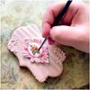 Mirror Frame Silicone Mold Fondant Sugarcraft Cake Decorating Tools Chocolate Candy Mold-Small