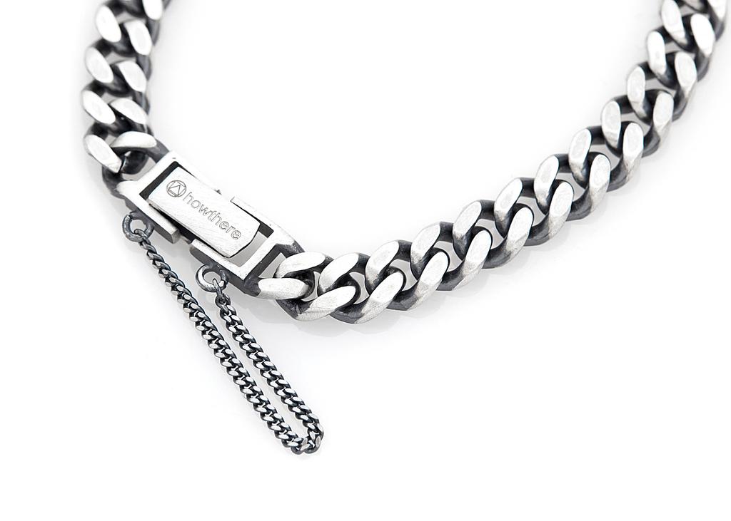 Howthere Silver Chain Bracelet Ring My Bell - Vintage Silver Chain