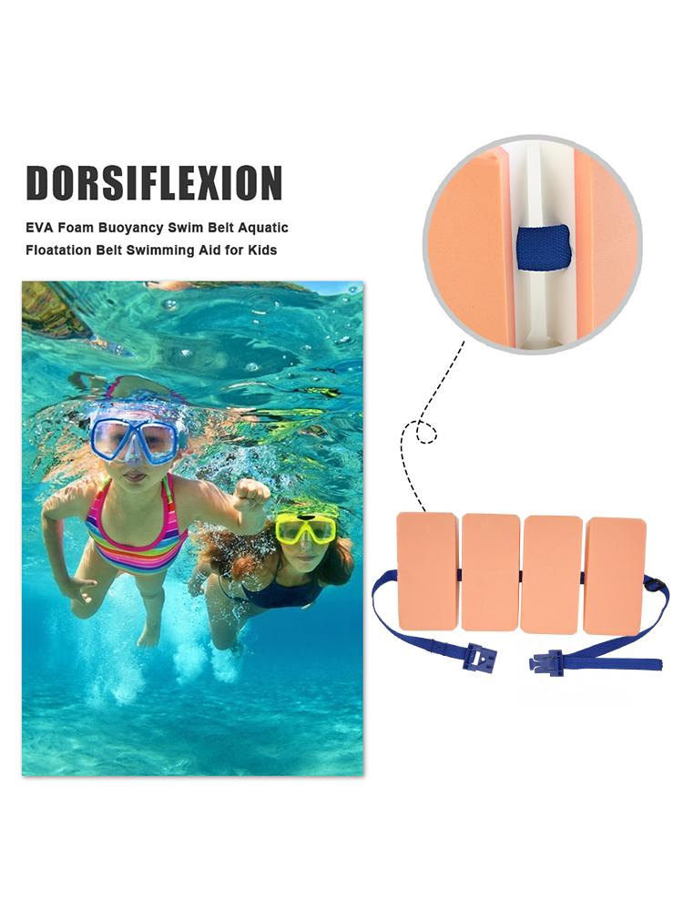 Swimming Aids Air Mattress Adjustable Floating Board Belt Safety Swimming Float Waist Belt Children Water Sports Assist Tool