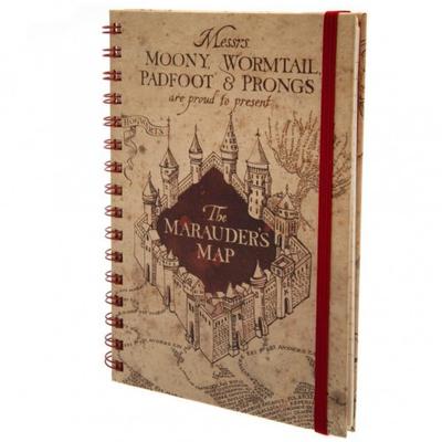 HARRY POTTER Блокнот с картами мародеров