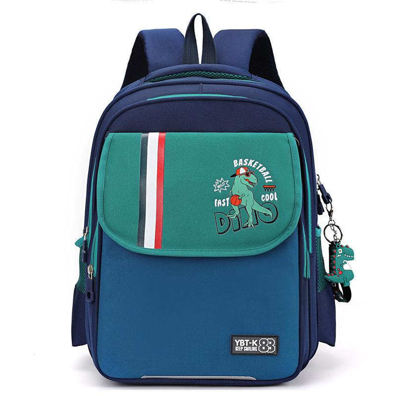 Cute Spacious School Backpack For Boys And Girls Oxford Fabric Patterned Bag