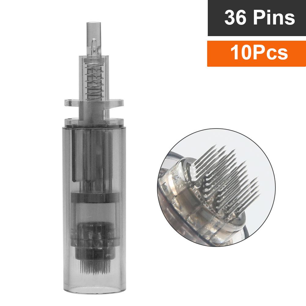 Dr.Pen Сменные иглы A7, картриджи с наконечником, одноразовые иглы для микронидлинга MTS, ролик для дермы, сменные иглы, 10 шт./упак.