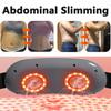 EMS Abdominal Slim Massager Electric Waist Trainer Fat Cellulite Burner Belt Heating Muscle Massage Slimming Pulse Weight Loss