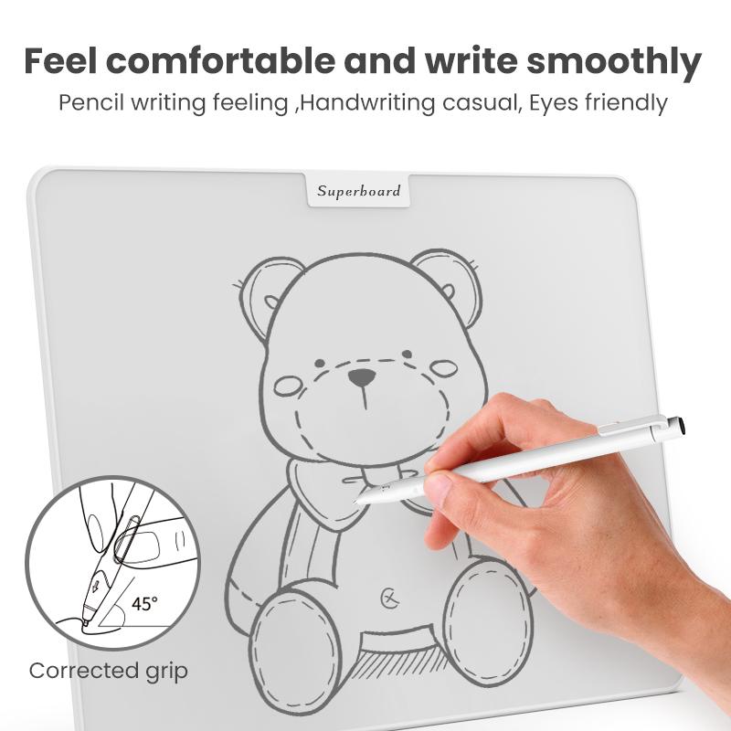 15 Inch Microcapsule Magnetic Whiteboard Dustless Ink Free Reusable Erasable With CE ROHS EN71 CPC Certification