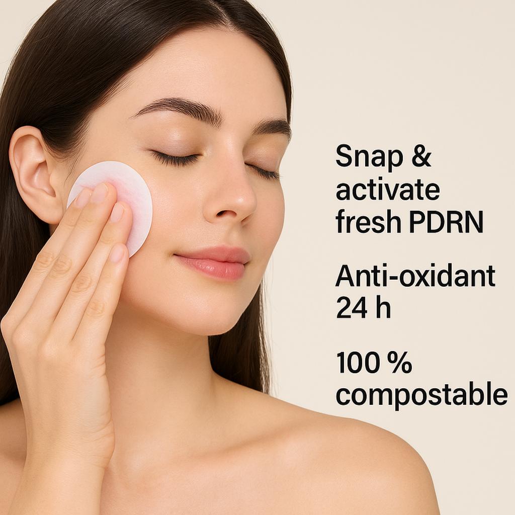 ПДРН КОЛЛАГЕН ТОНЕР ПЭД Успокаивающий, Выравнивающий тон кожи 60 пэдов