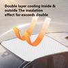 SEAMETAL Car Sunroof Shade Cover Sunscreen Waterproof Ice Snow Protection Sun Protection Car Roof Cover For Sedans SUVs Goods