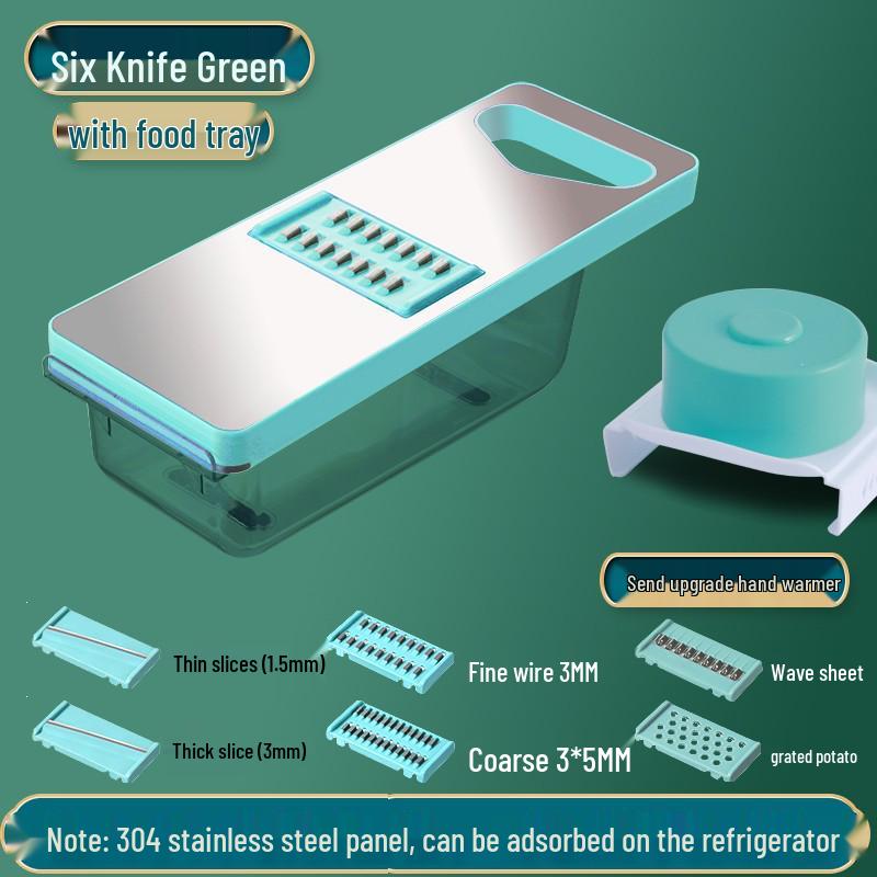 Многофункциональная овощерезка и терка из нержавеющей стали для овощей и картофеля