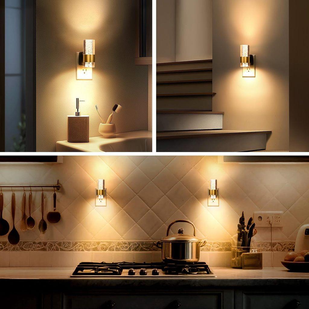 Led Night Light Set With Motion Detection For Nighttime Safety And Comfort