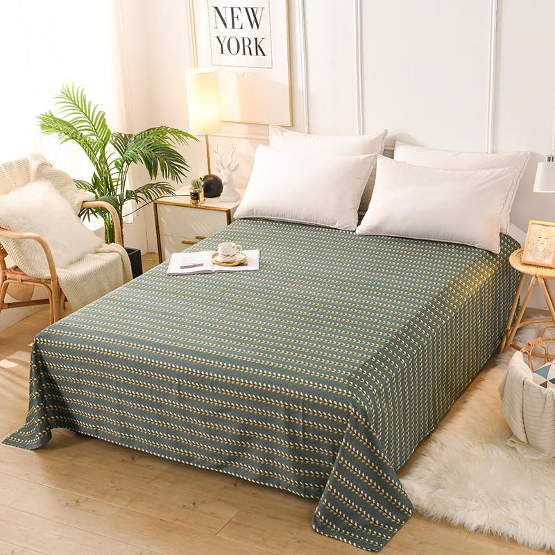 Покрывало с цветочным узором на простыне Льняное покрывало для пары Спа Матрасы Постельное белье Простыня Полное двуспальное покрывало Queen King