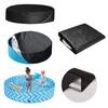 Pool Cover Foldable Drawstring Design Round Waterproof Dustproof Oxford Fabric Washable Protection Pet Pool Supplies