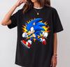 Sonic T-Shirt, Sonic the Hedgehog Shirt, Retro Gaming T-Shirt, 90s Video Game Shirt, Y2K Gamer Tee, Sonic Fan Gift