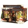 (t-FREAK) Dollhouse DIY Kit Set Miniature Christmas Wonderland