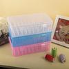 Sewing Thread Box 42 Pieces Spools Bobbin Carrying Case Container Holder Craft Spool Organizing Case Sewing Storage