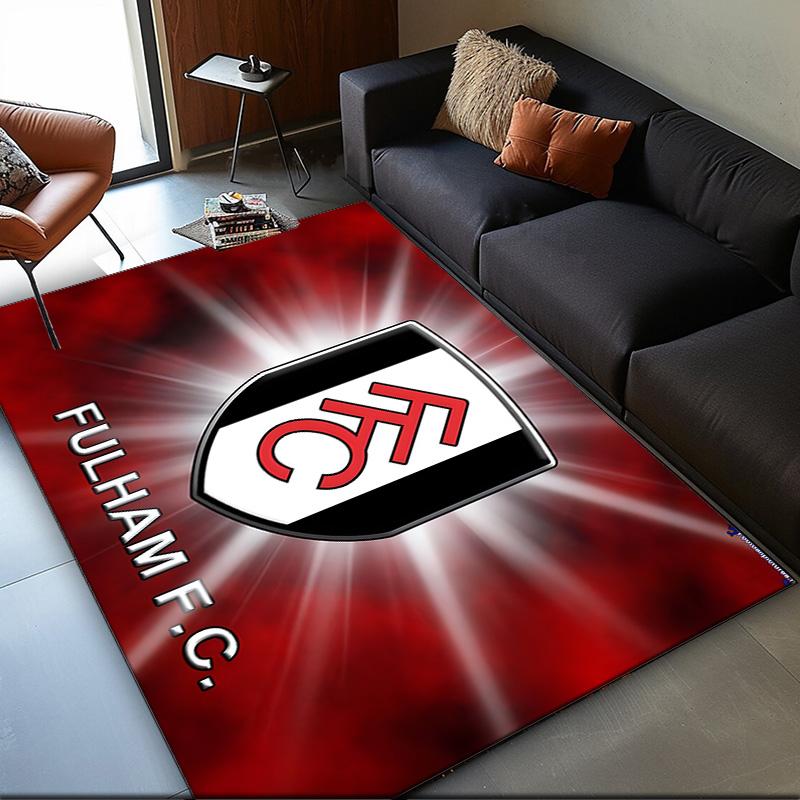 1PC rug Fulham Crest Design Carpet, Chair Rug,Area Rug for Office Bedroom living rooms bedroom, Doormat decor Christmas fan gifts