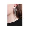 VIVIENNE WESTWOOD Серьги-подвески Ginetta Saturn Galaxy Унисекс Серьги Латунь Серебро 6202017A-02P019