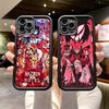 Чехол для телефона H-Hazbin Hotel для iPhone 11 12 13 14 15 16 17 Pro Max Ударопрочный Мягкий ТПУ Задняя крышка