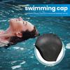 Шапочка для плавания, защита ушей, шапочка для плавания, эргономичный дизайн, высокая эластичность, приятная для кожи, полная защита, шапочка для плавания с длинными волосами