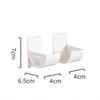 4PCS Punch Free Trash Bags Holder Kitchen Shelf Wall Mounted Organizer Plastic Bag Film Container