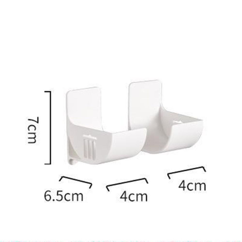 4PCS Punch Free Trash Bags Holder Kitchen Shelf Wall Mounted Organizer Plastic Bag Film Container