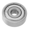 10Pcs Double Sided Seal Bearing Steel Deep Groove Pulley Wheel Ball Bearing 637 ZZ