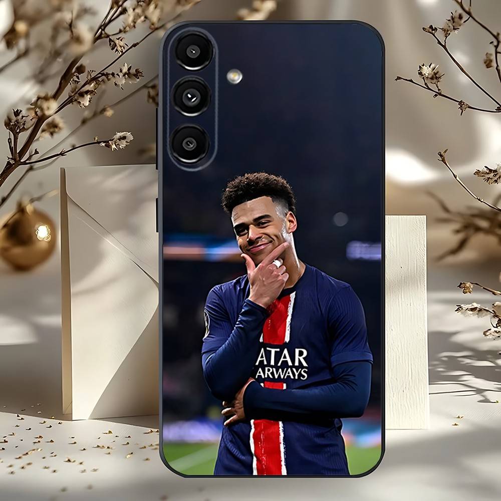 Футбольный D-Desire D-Doues Для Samsung Galaxy A73,31,32,72,41,53,52,71,22,5G,Note,J7,8,9 Мягкий Черный Чехол для Телефона