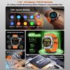 2025 New Smart Watch TWS Headset 2 In 1 AMOLED Wireless Headset Bluetooth Call Outdoor Sport Music Health Monitor Smartwatch Men