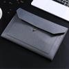 Large Capacity A4 Leather File Bag - Multifunctional Business Office Folder