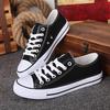 New Canvas Shoes Couples Students Sports Solid Color Canvas Shoes