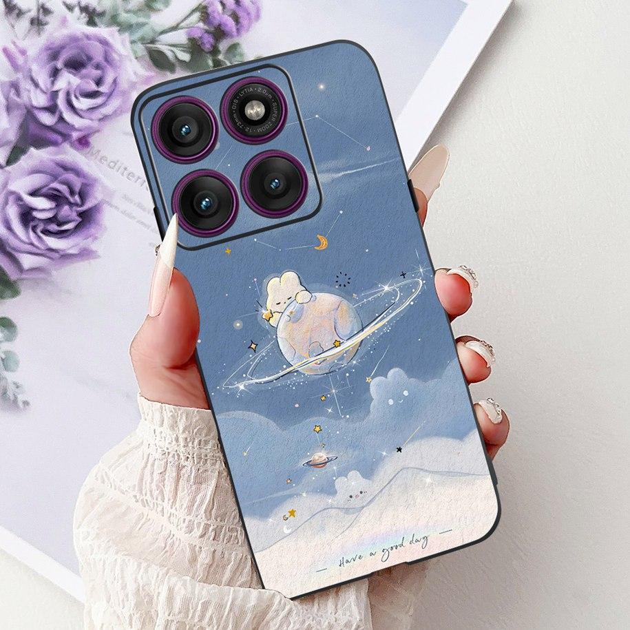 For Cover Motorola Moto Edge 60 Case Moto Edge 60 Pro Phone Cases Cool Dragon Carp Silicon Funda For Moto Edge60 Fusion 60s Capa