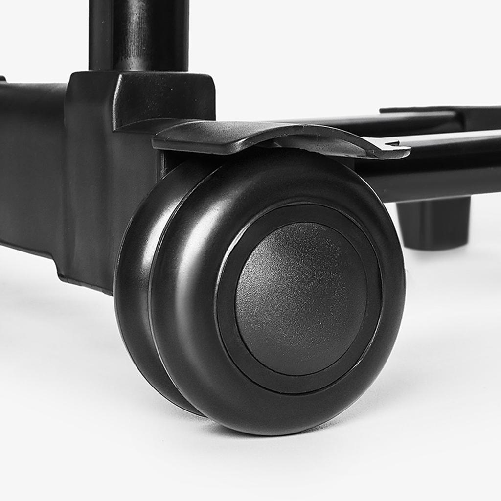 Portable 2 Wheel Trolley Rack Aluminum Alloy Foldable Pulling Rod for Speaker Luggage Handle Backpack Suitcase Accessory